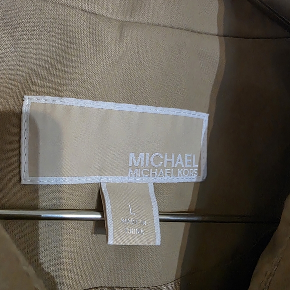 MICHAEL Michael Kors Beige Trench Coat - Picture 5 of 7